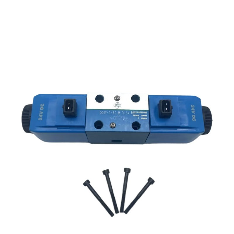 Diselmart Hydraulic Solenoid Directional Valve 25/104700 25104700 compatible with JCB SS620 PS760 PS720 SS640 PS745 2CX 3CX
