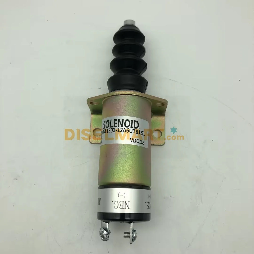 12V 1500-2026 1502-12A6U1B1S1 Fuel Stop Solenoid Valve fits for Cummins Engine