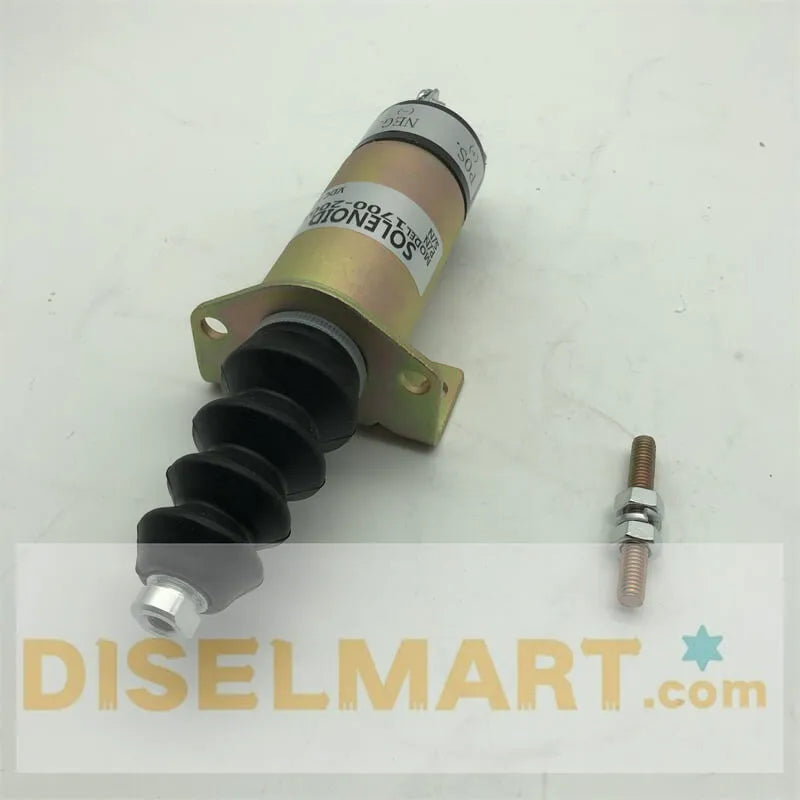 12V 1700-2001 1751ES-12E7UC3B1S5 Fuel Stop Solenoid Valve fits for Woodward