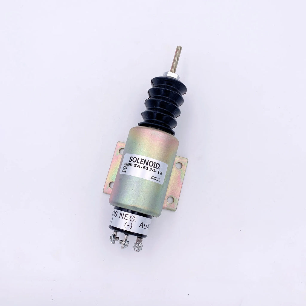 Diselmart 24V 2300-1506 2370-24E6U1B2A Fuel Stop Solenoid Valve Fits For Woodward 2370 Series