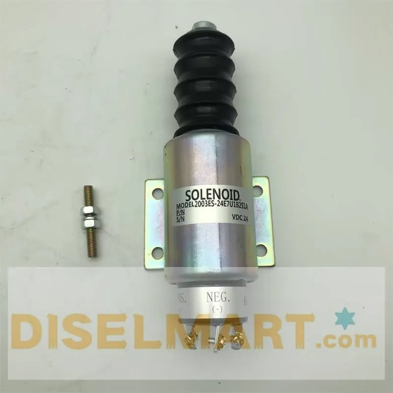 24V 2003ES-24E7U1B2S1A Fuel Stop Solenoid Valve fits for Woodward Diesel Engine