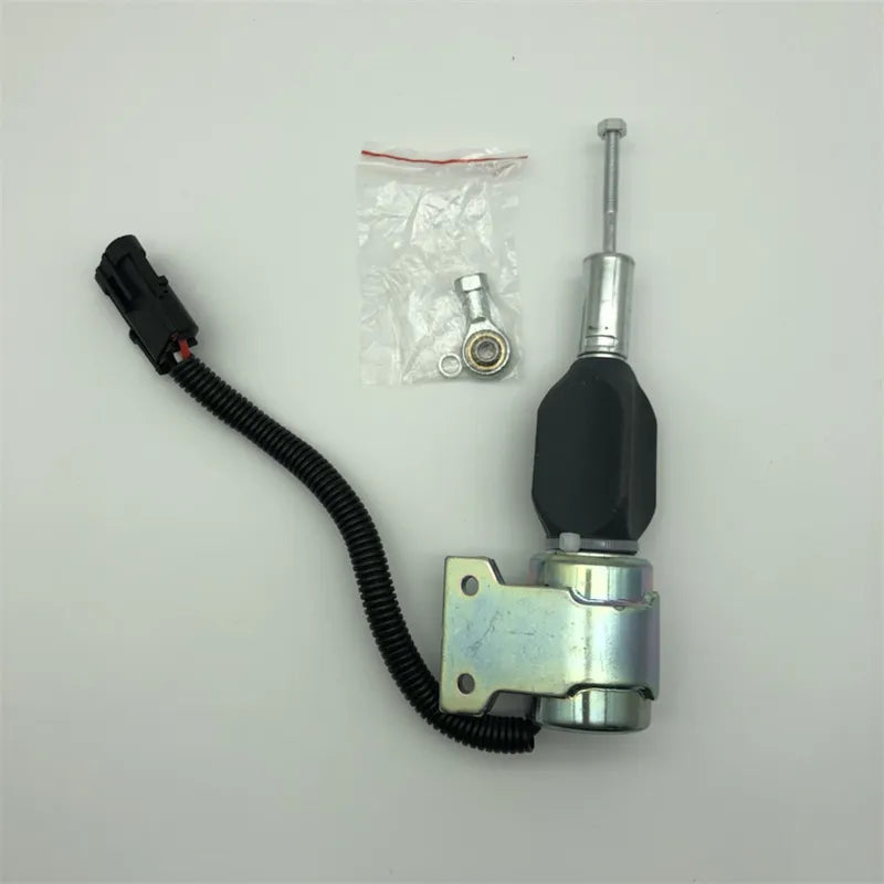 Diselmart 24V 3932530 SA-4756-24 Fuel Shutoff Solenoid fits for Hyundai Cummins C4BT/6BT 5.9 Engine 5.9B-C3