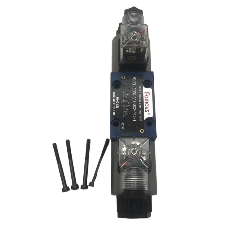 Diselmart Hydraulic Proportional Directional and Flow Control Valve EDFG-G01-3C2 24V 4WRA6E/EDFG/DN6/G01/G02-3C2/3C4