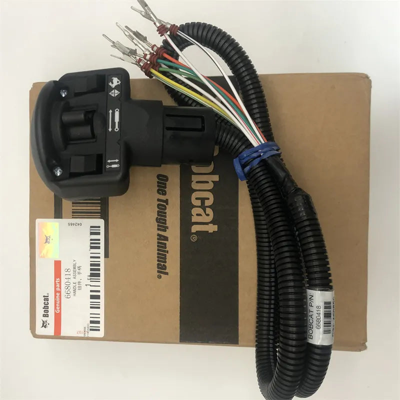 Diselmart Original Right Auxiliary Four Switch Handle 6680418 for Bobcat 751 753 763 773 863 864 S510 S630 S205 T140 T180