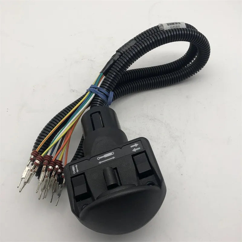 Diselmart Left Auxiliary Four Switch Handle 6680419 for Bobcat Loader 751 753 763 773 863 873 883
