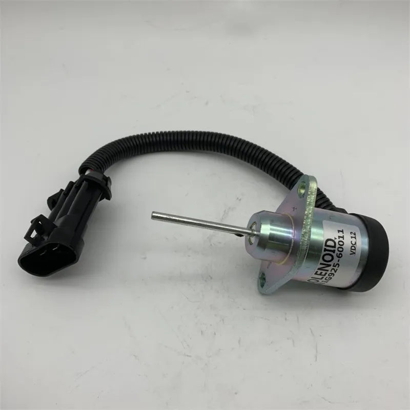 12V 6691313 Fuel Stop Solenoid fits for Bobcat S160 S185 S205 450 S510 T550 T590 T630 425 428 E25 E26 S100 Skid Steer