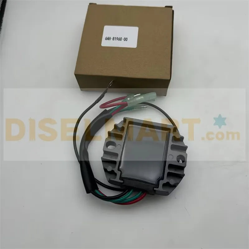 6AH-81960-00 Regulator Rectifier fits for Yamaha 4 Stroke 15HP 20HP F15 F20 Outboard Engine