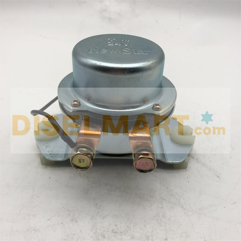 Diselmart New 24V battery relay switch suit for Komatsu excavator 08088-10000  PC60-3 PC60-5 John Deere JD 490E 790ELC 190E