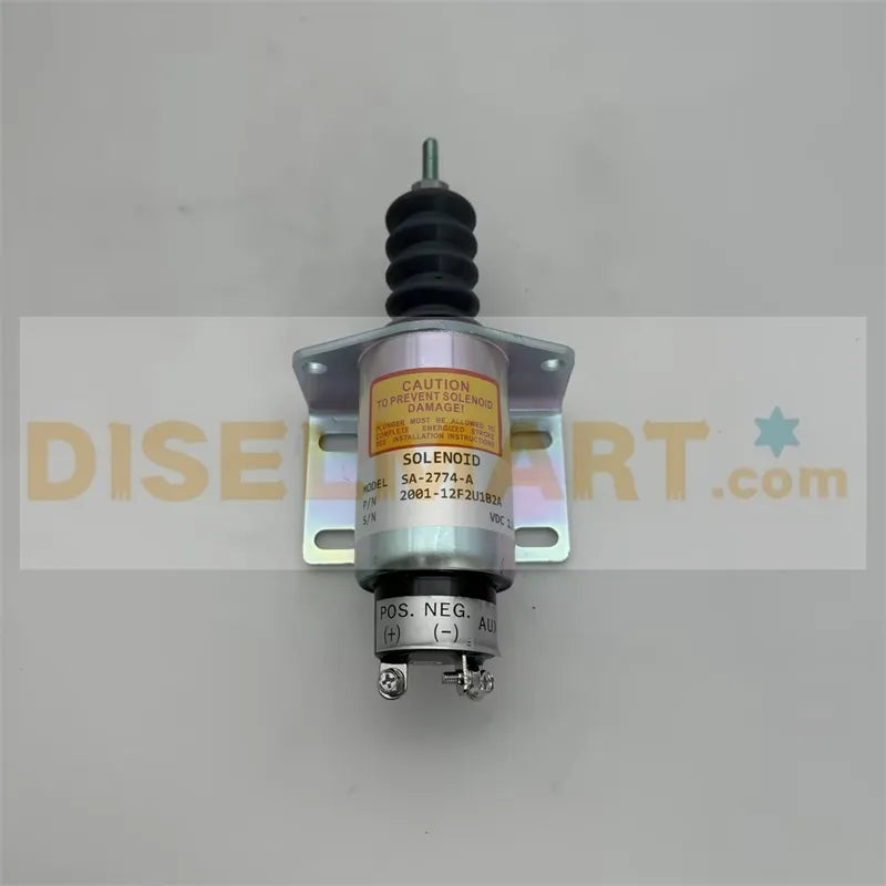 Diselmart 12V SA-3183 2001-12F2U1BA Fuel Stop Solenoid Valve fits for Woodward