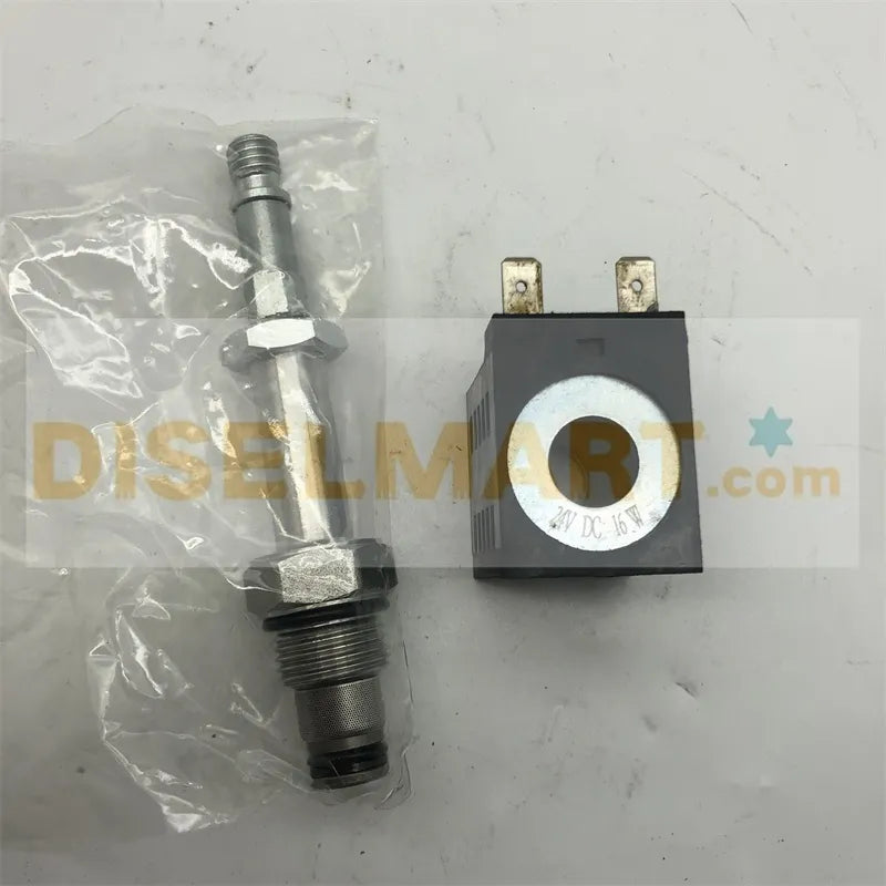 Diselmart 66465 66465GT W/20V NC Manual Soleniod Lowering Valve For GENIE VERTICAL MAST LIFT GR12 GR15 GRC12