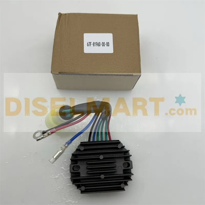 Diselmart 67F-81960-00-00 Regulator Rectifier fits for Mercury 75-90 HP 4 Stroke
