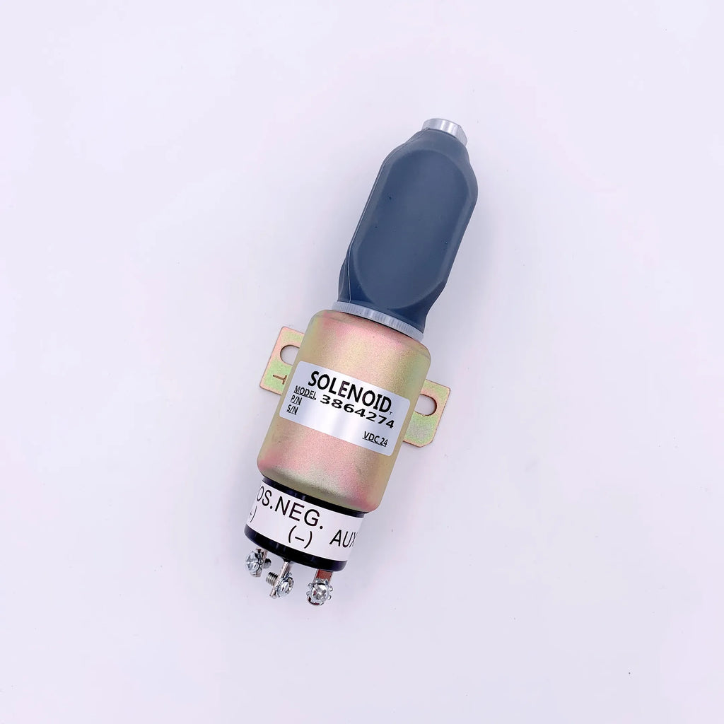 12V SA-3933-12 1751-12E7U1B1S5A SA-3766T-12 Fuel Stop Solenoid Valve fits for Caterpillar 3064 3066 for Cummins
