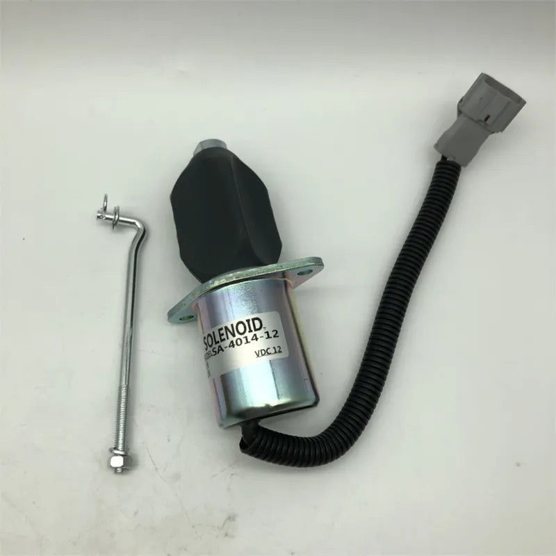 12V New Stop Solenoid Valve SA-4014-12 RSV KIT KRT for Cummins Mitsubishi