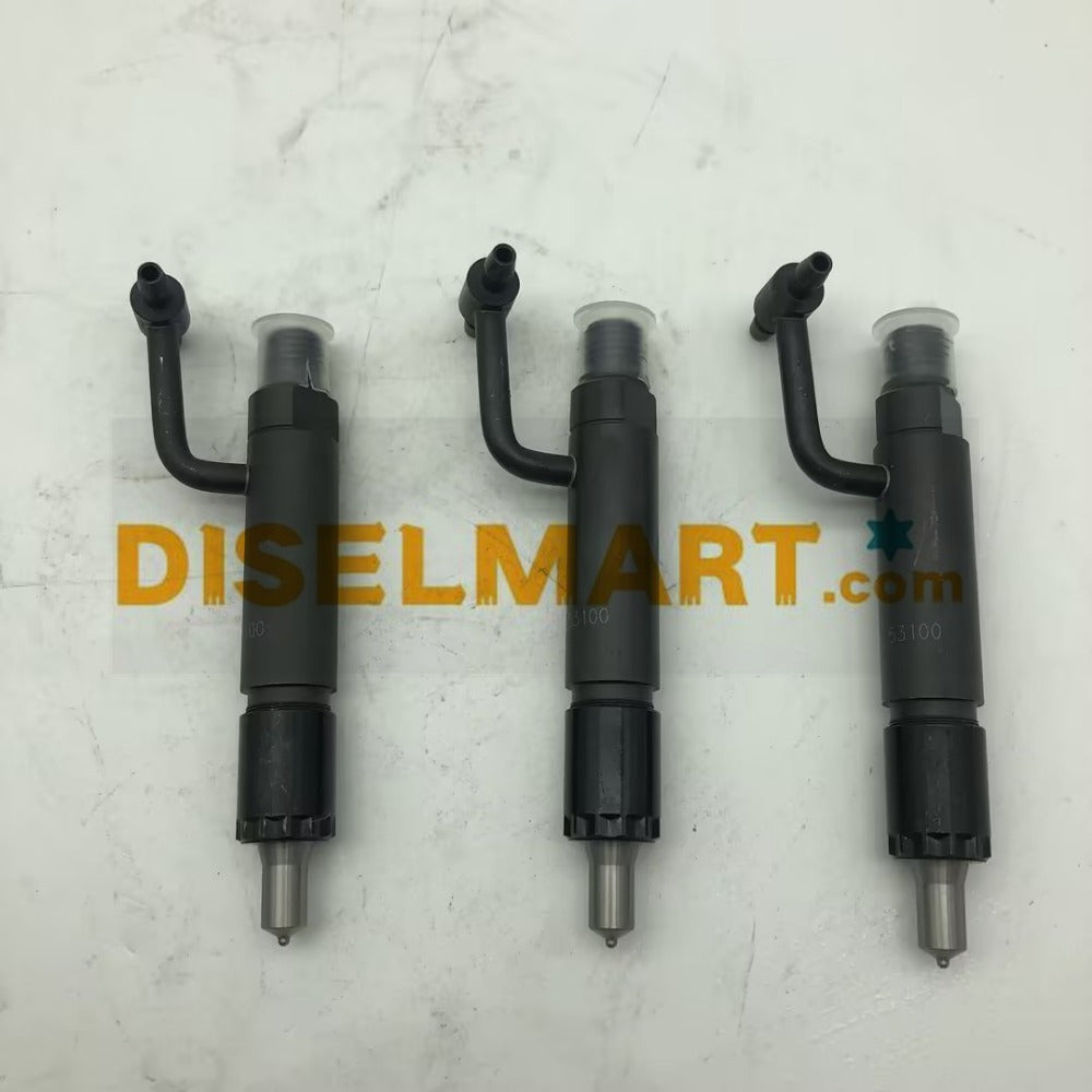 New Fuel Injector YM729503-53100 712102-53100 3pcs for Yanmar 4TNE88 4TNV88 Engine Diesel Engine Spare Part