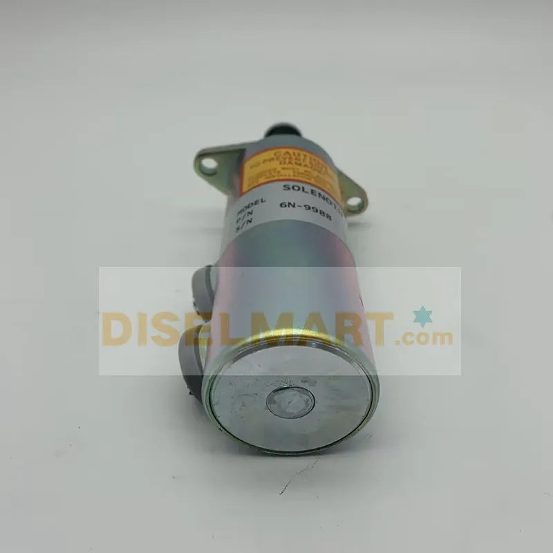 6N9988 Fuel Shut off Solenoid fits for Caterpillar Compactor PS-500 Excavator 225 Engine 3208 Series