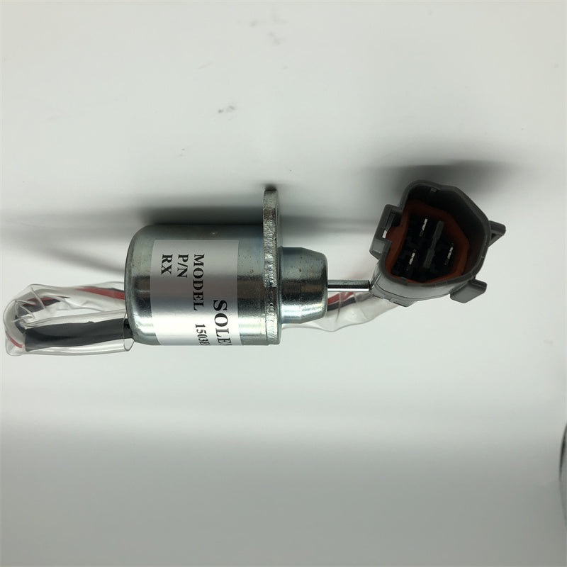 119233-77932 1503ES-12S5SUC12S Fuel Shutdown Shut Off Solenoid fits for Yanmar for John Deere Tractor