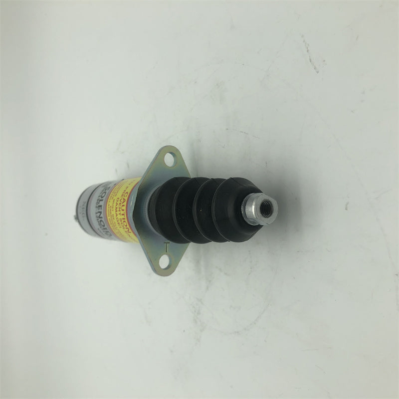Diselmart 12V 1500-2003 1502-12D6U1B2S1 Diesel Fuel Stop Solenoid For Woodward with 2 Terminals