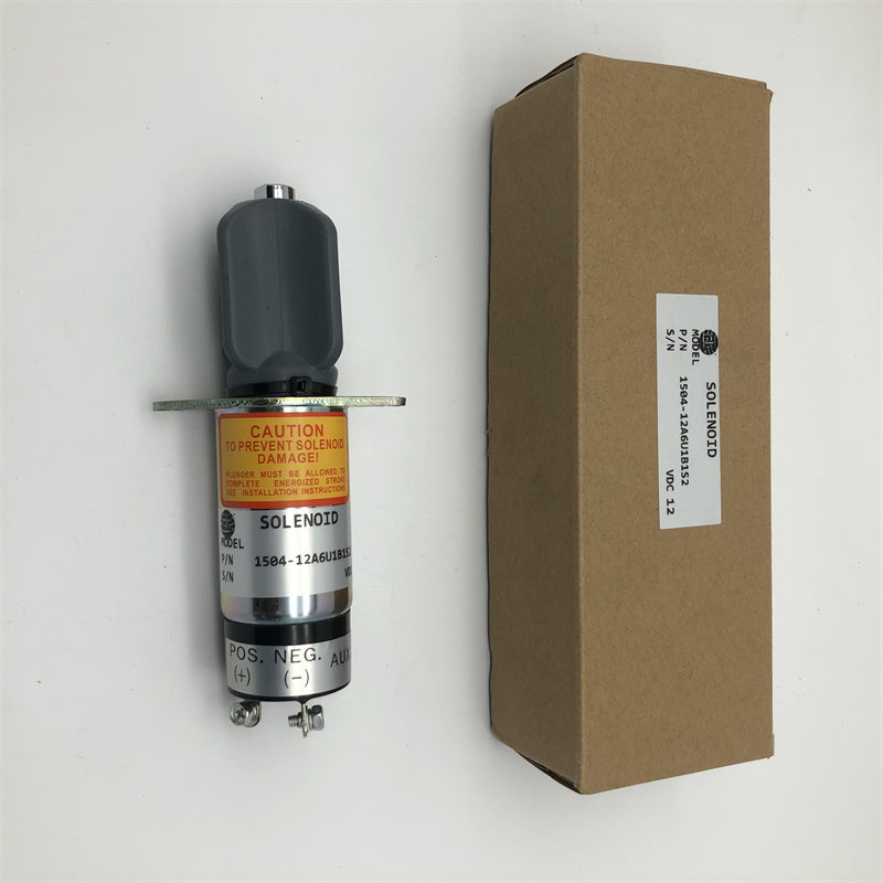 12V 1504-12A6U1B1S2 SA-3956 Diesel Stop Solenoid compatible with Woodward Solenoid