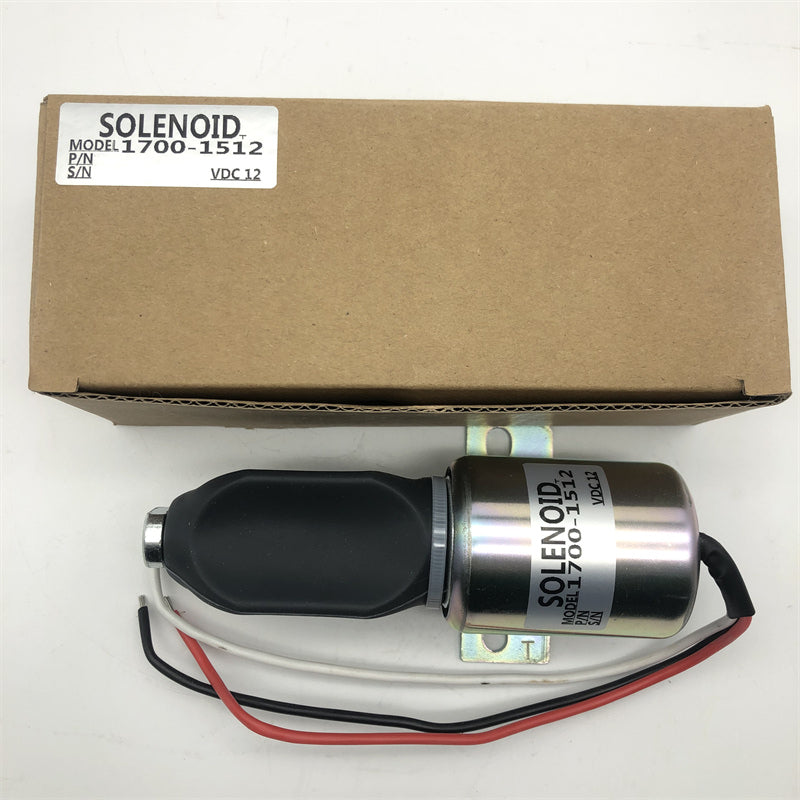 Diselmart 12V 1700-1512 1751ES-12E6ULB1S5 Diesel Stop Solenoid Fits For Perkins 404 Woodward 1700 Series