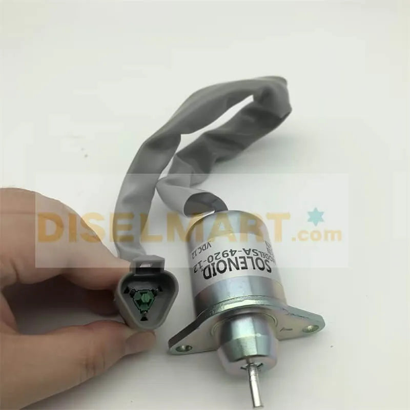 Diselmart 12V 1503ES-12S5SUC11S 41-6383 Fuel Stop Solenoid fits for Thermo King Engine