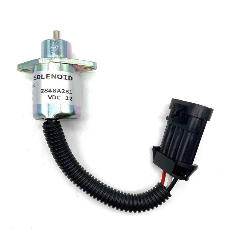 2848A281 2848A277 Fuel Shutoff Solenoid fits for Woodward Perkins 700 Series