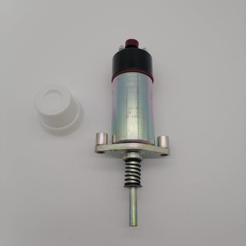 Diselmart Fuel Shut off Solenoid 155-4653 3E-7985  fit for Caterpillar 3304 3306 3406 3406B 3406C