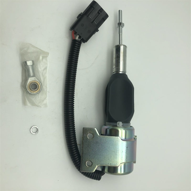 Diselmart 12V 3932529 SA-4756-12 Fuel Shutoff Solenoid fits for Hyundai for Cummins