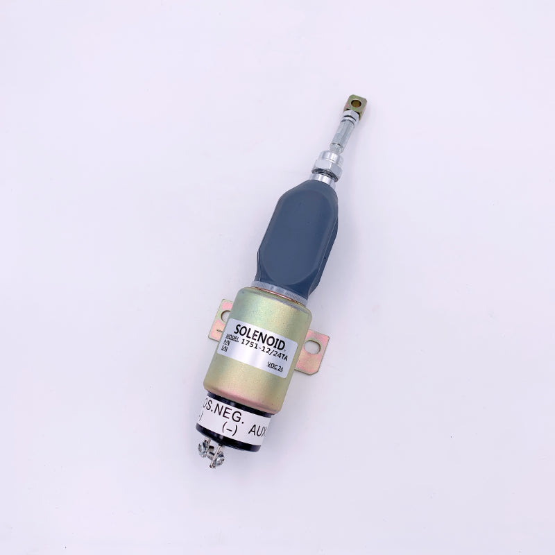 12V 1751-12TA Fuel Diesel Shut Down Solenoid Fits For Cummins For Bosch Perkins