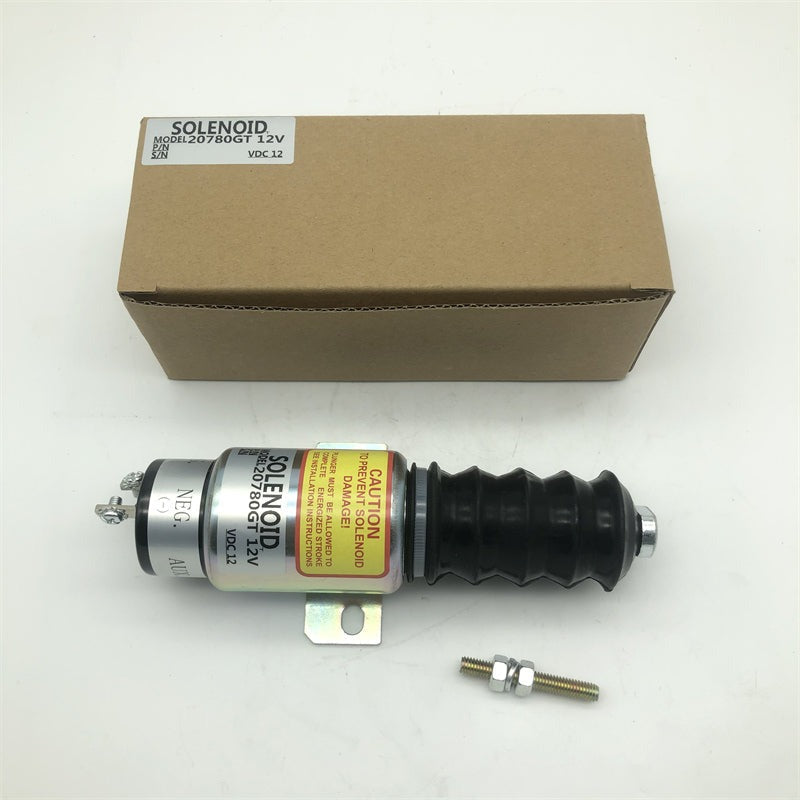 Diselmart 12V 20780 20780GT Throttle Solenoid fits for Genie Lift Z34 Z45 Kubota DF750 752 972
