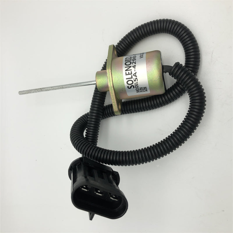 Diselmart 12V SA-4298-T SA4298T Fuel Shutoff Solenoid fits for Thermo King Units for Kubota