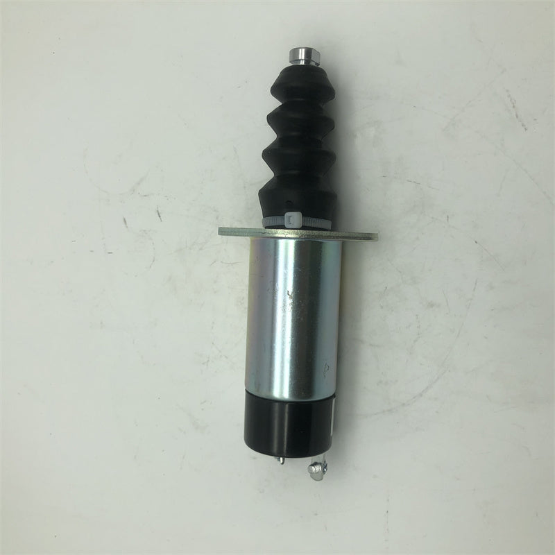 Diselmart 12V 1500-2003 1502-12D6U1B2S1 Diesel Fuel Stop Solenoid For Woodward with 2 Terminals