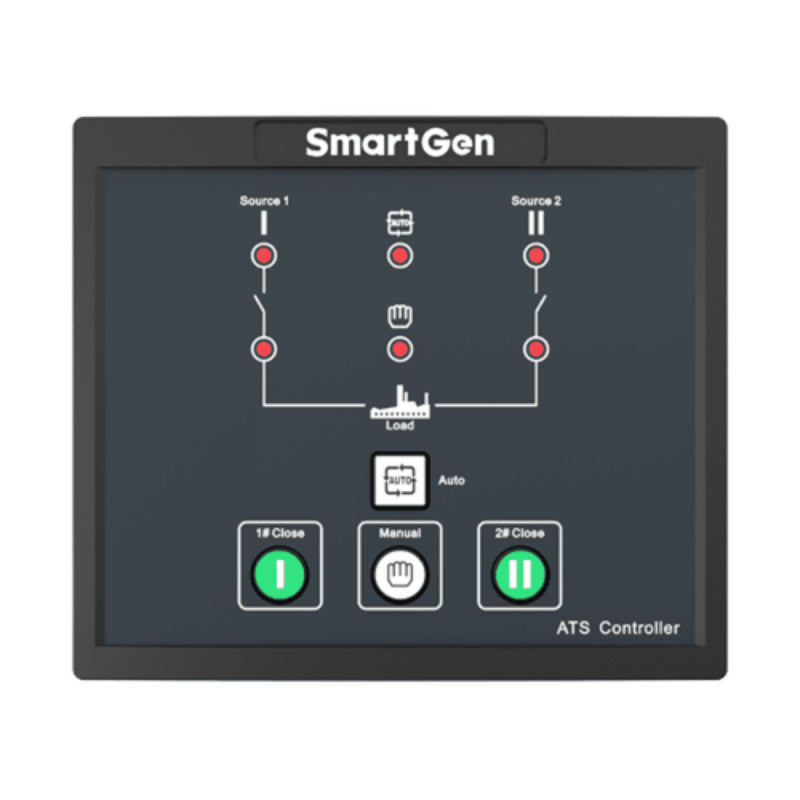 HAT520N ATS Controller for Generator Measure and Display 2-way 3 Phase Voltage and Frequency
