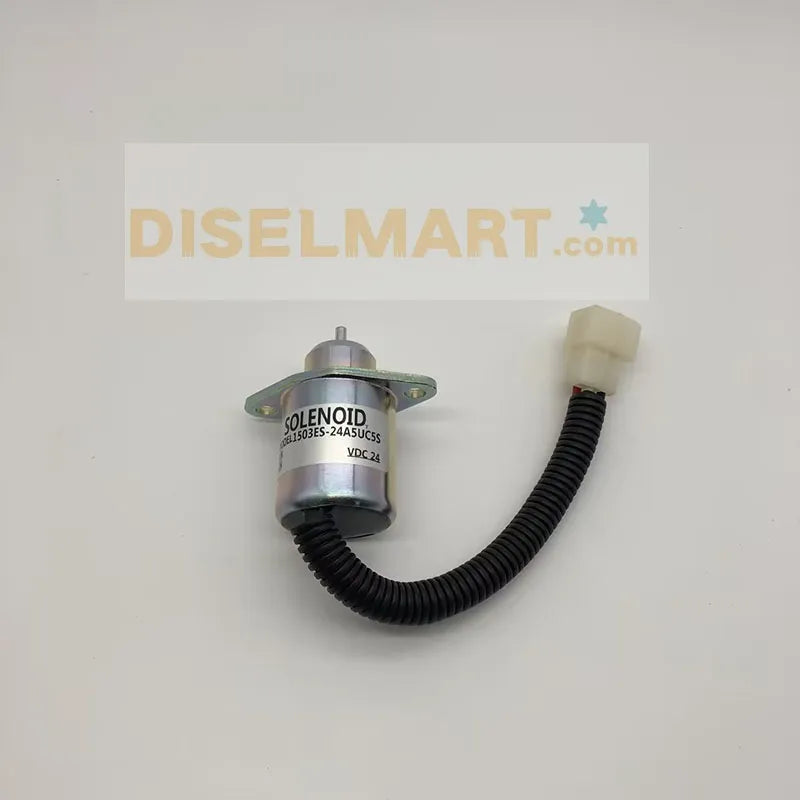 Diselmart 24V 1503ES-24A5UC5S SA-4567-T Fuel Stop Solenoid fits for Kubota 5 Series Tractor