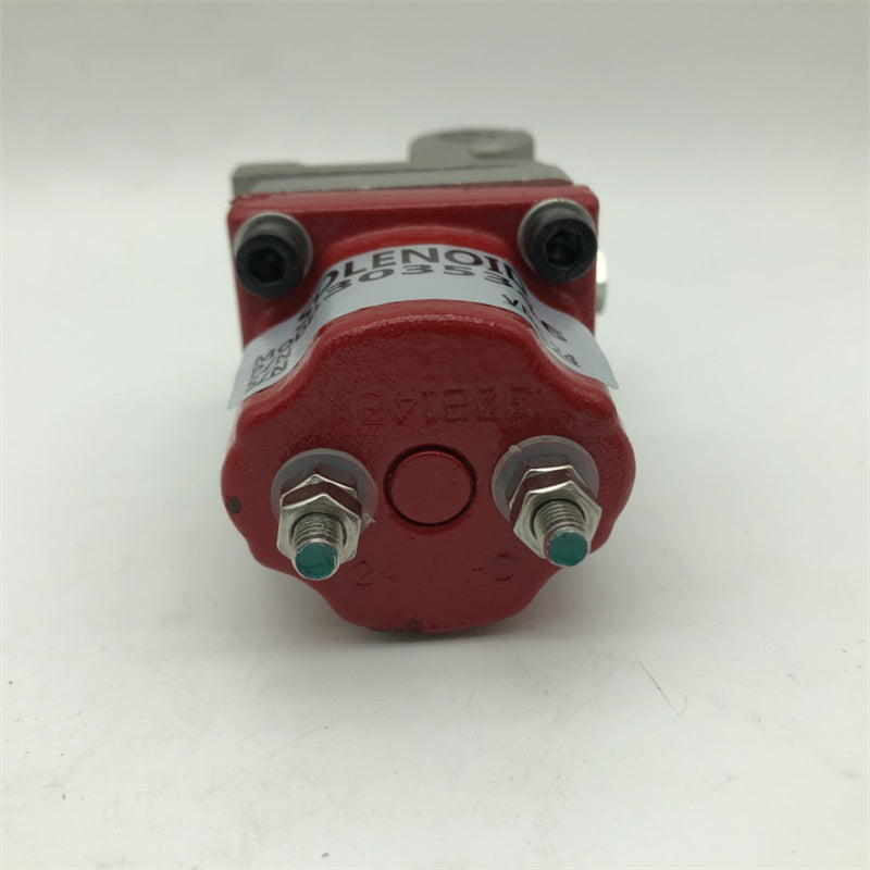 24V 3035346 Fuel Stop Solenoid Valve Double Terminal for Cummins 6CT Engine