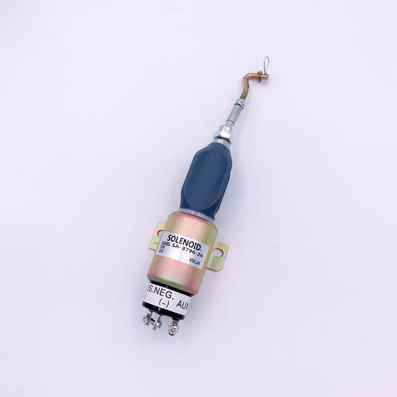 12V 3864274 SA-3766-T Fuel Shutoff Solenoid fits for Caterpillar Cummins Excavator 3066 3064