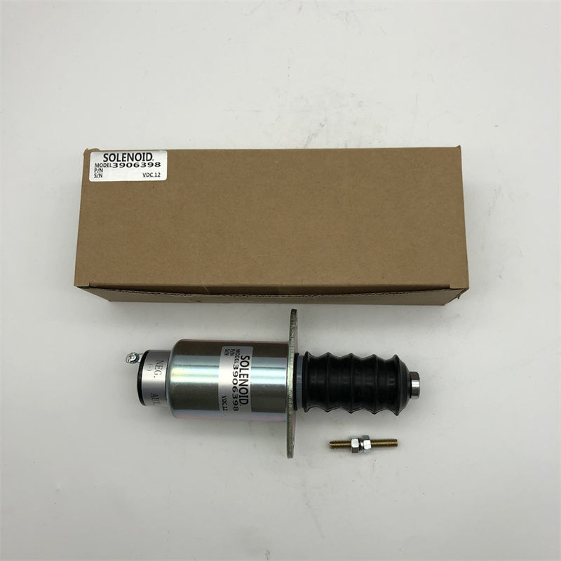 Diselmart 12V 3906398 SA-3151-12 Diesel Flameout Switch Fits For Cummins 6C 8.3L & 4BT 3.3L/3.9L Engines