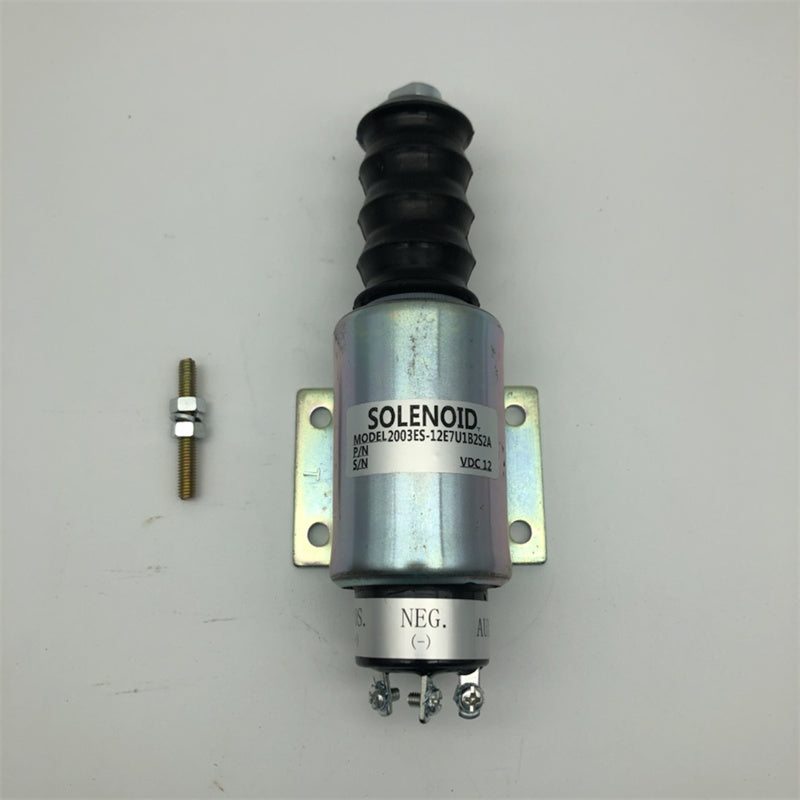 Diselmart 12V 2003ES-12E7U1B2S2A Fuel Stop Solenoid Valve Fits For Woodward