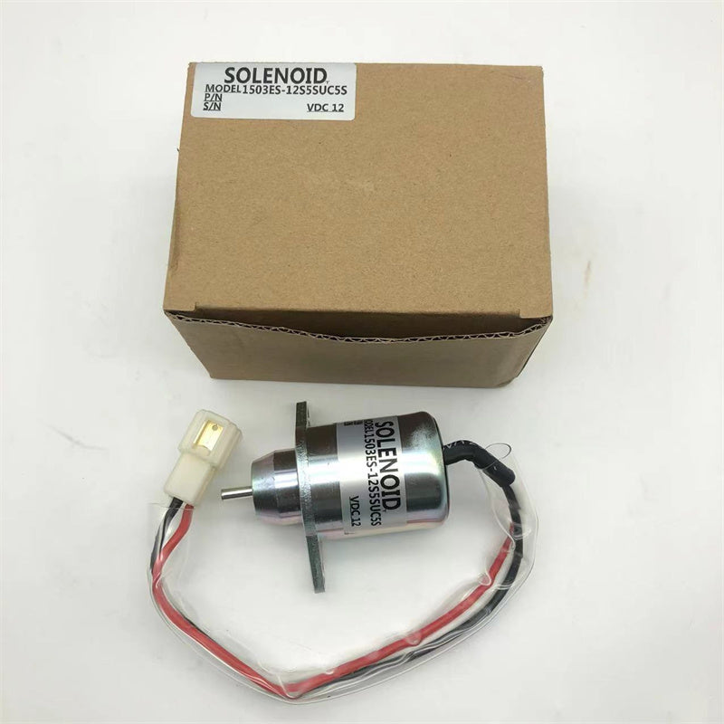 Diselmart 12V 1503ES-12S5SUC5S SA-5213-12 Stop Solenoid Fits For Woodward Yanmar Engine