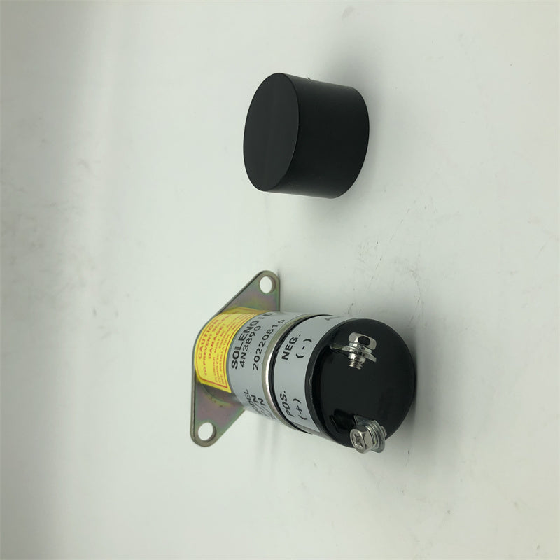 Diselmart 12V 4N3890 4N-3890 Air Intake Shutoff Solenoid Fits For Caterpillar Engine Models 3304