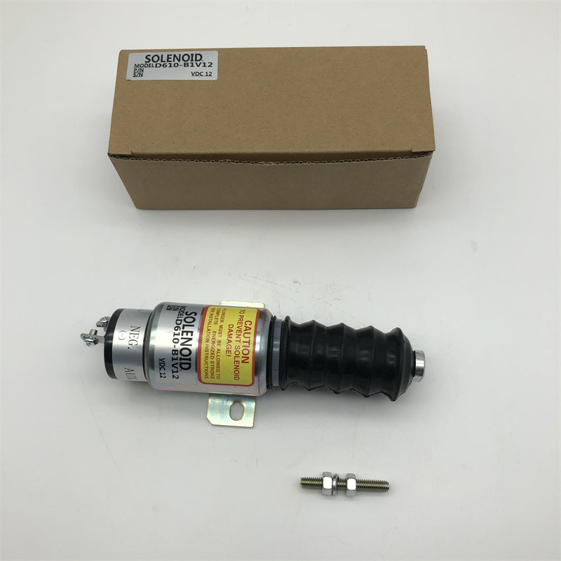Diselmart 12V 1500-2040 1502-12C2U1B1S1 Diesel Stop Solenoid for Woodward 1500 Series