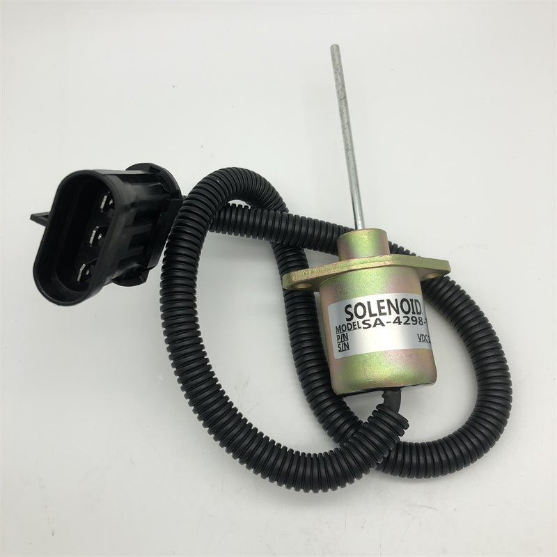 Diselmart 12V SA-4298-T 1503ES-12A5SUC9S Fuel Shut Off Stop Solenoid Fits For Thermo King for Kubota