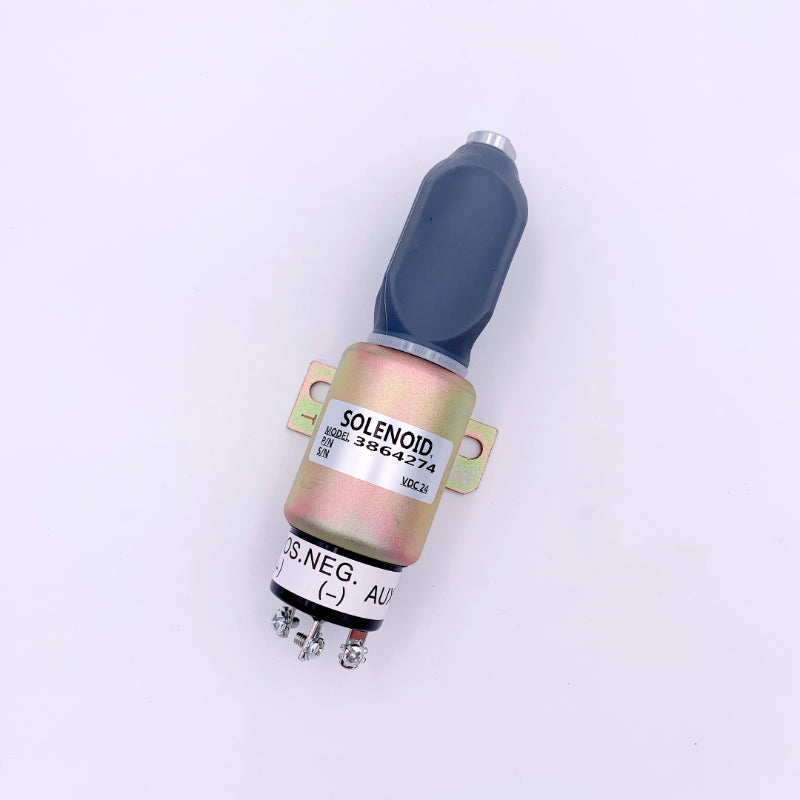 24V 1751-2467U1B1S5A Fuel Stop Solenoid Fits For Hyundai R225-7 Caterpiller S6K Komatsu PC60-7
