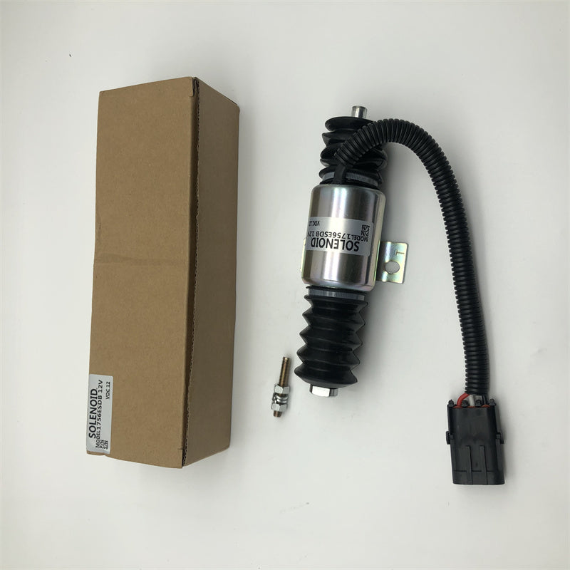 Diselmart 12V 836664211 Fuel Shut Off Solenoid fits for John Deere 3225C F932 F935 Front Mowers