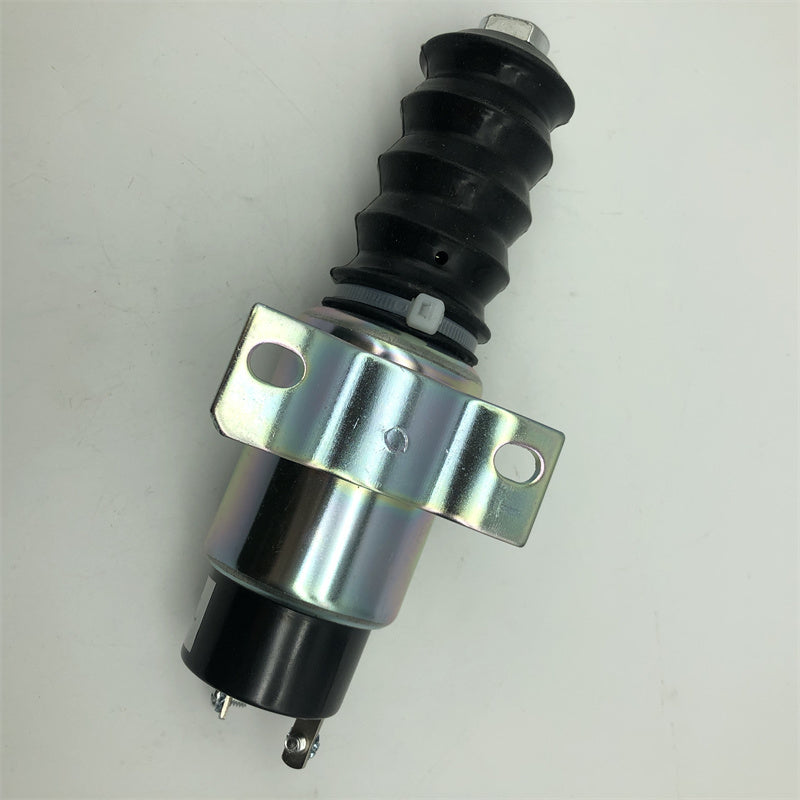 Diselmart 12V 1753-12E6U2B2S1 1700-2563 New Fuel Shut Off Solenoid Compatible With Woodward