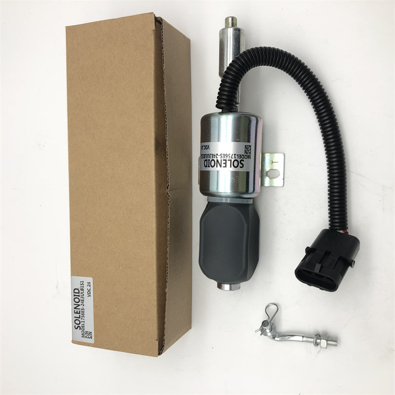 Diselmart 24V SA-4813-24 1756ES-24E3ULB1S1 Fuel Stop Solenoid Fits For Cummins for Woodward
