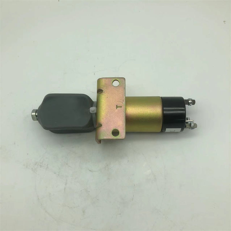 Diselmart 12V 1500-1000 1502ES-12C7U1B1 Shutoff Solenoid with 3 Terminals fits for Woodward 1500 Series