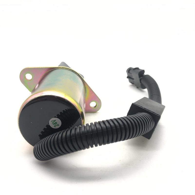 24V 4942878 Fuel shutoff solenoid fits for Cummins C8.3L 6C 6CT 6CTA 6CTAA(C220/C245)