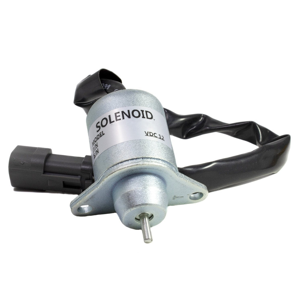 12V  41-6383 Fuel Shutoff Solenoid fits for Yanmar 3TNE72 3TNA72 Engine Thermo King MD-100 MD-200