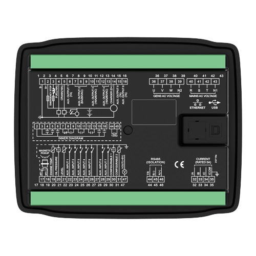 HGM7210 generator controller with RS485 Monitor Interface for Genset Automation for SmartGen