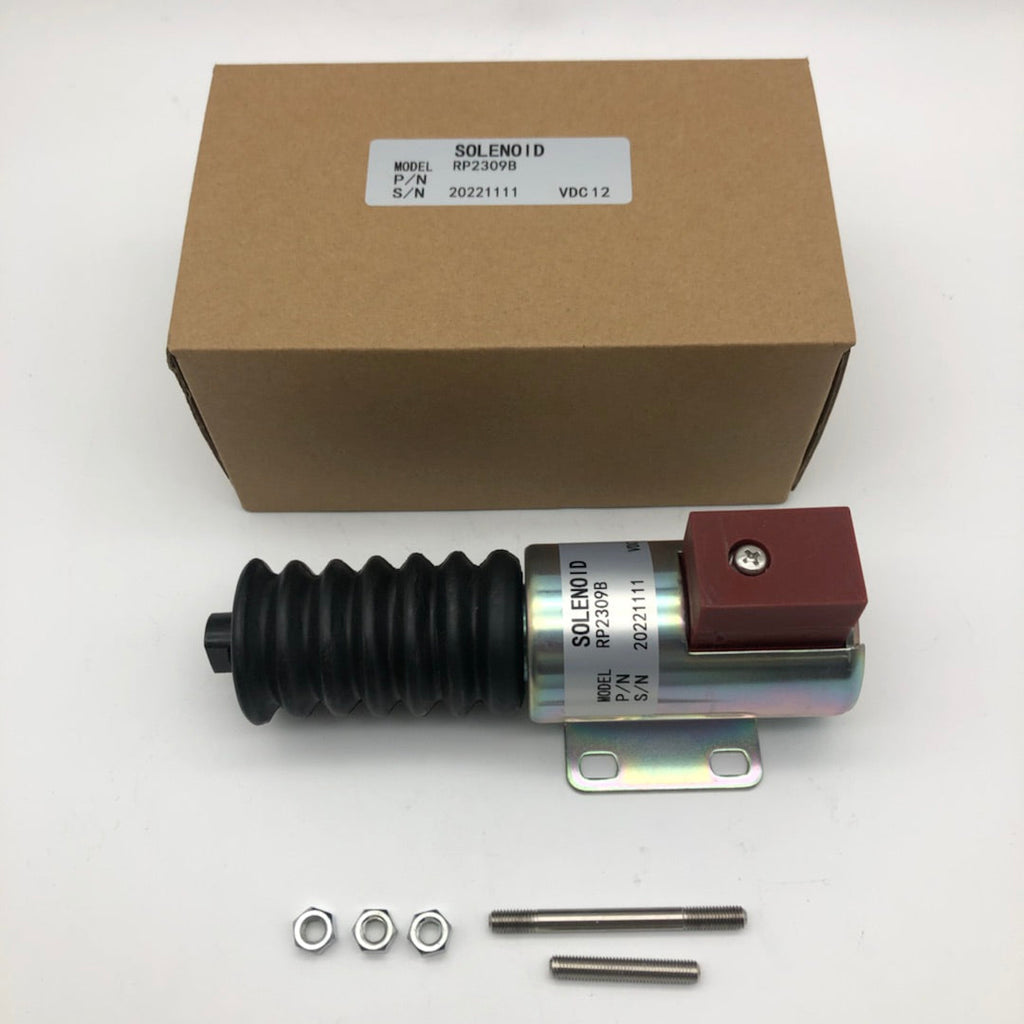 Diselmart 12V RP2309B 40700094 P610B1V12 Push/Pull Solenoid with 3 Terminals for Murphy